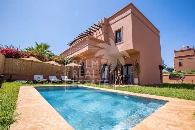 Kopen: villa's en luxe woningen in Route de Fez. 4 Ruimtes. Terras en garage
