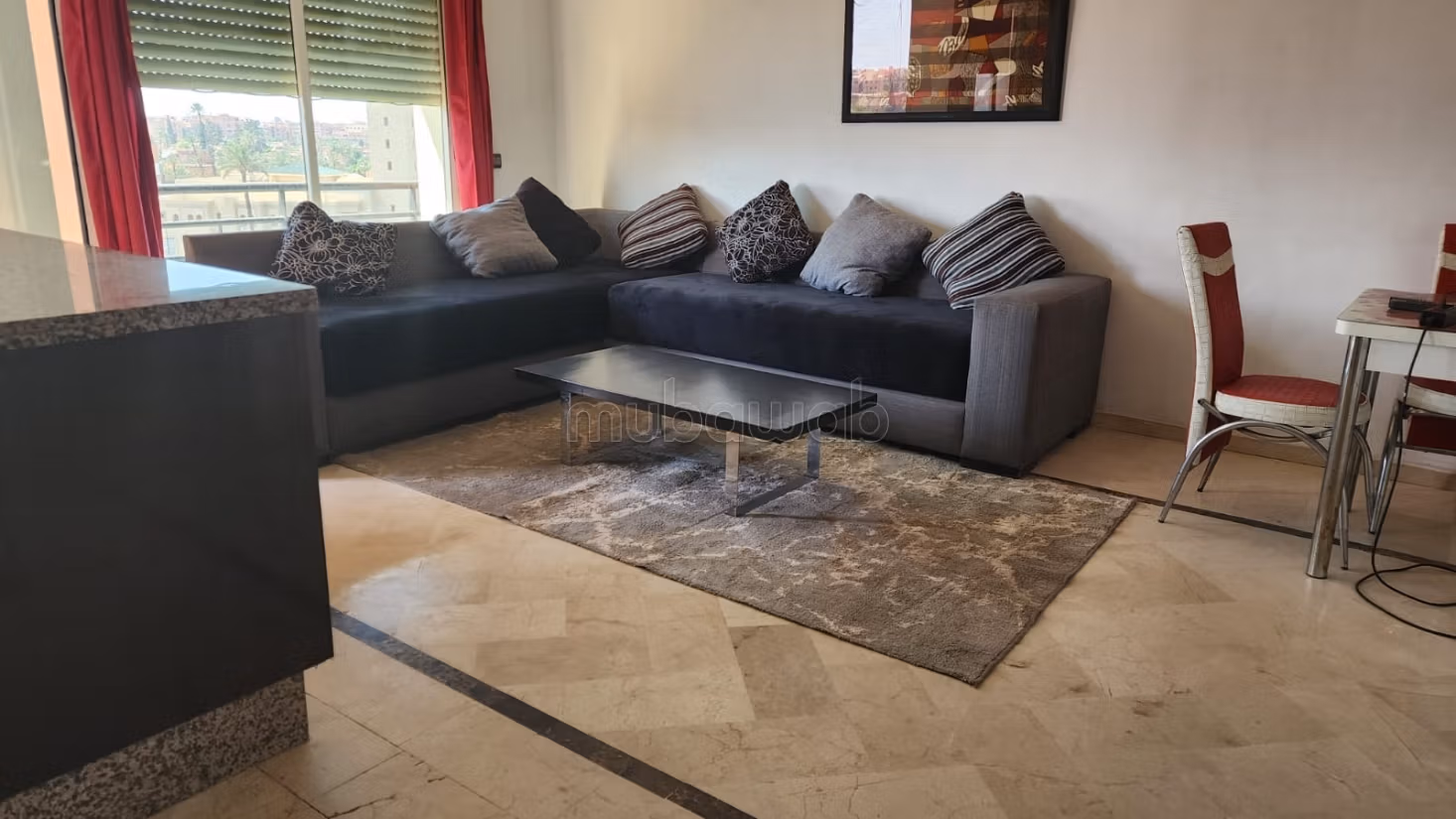 À louer – Appartement meublé à Semlalia, Guéliz — 2