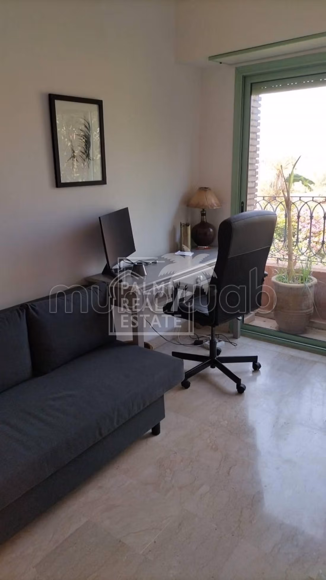 Appartamento da acquistare a Agdal. 2 camere. Terrazzo e giardino