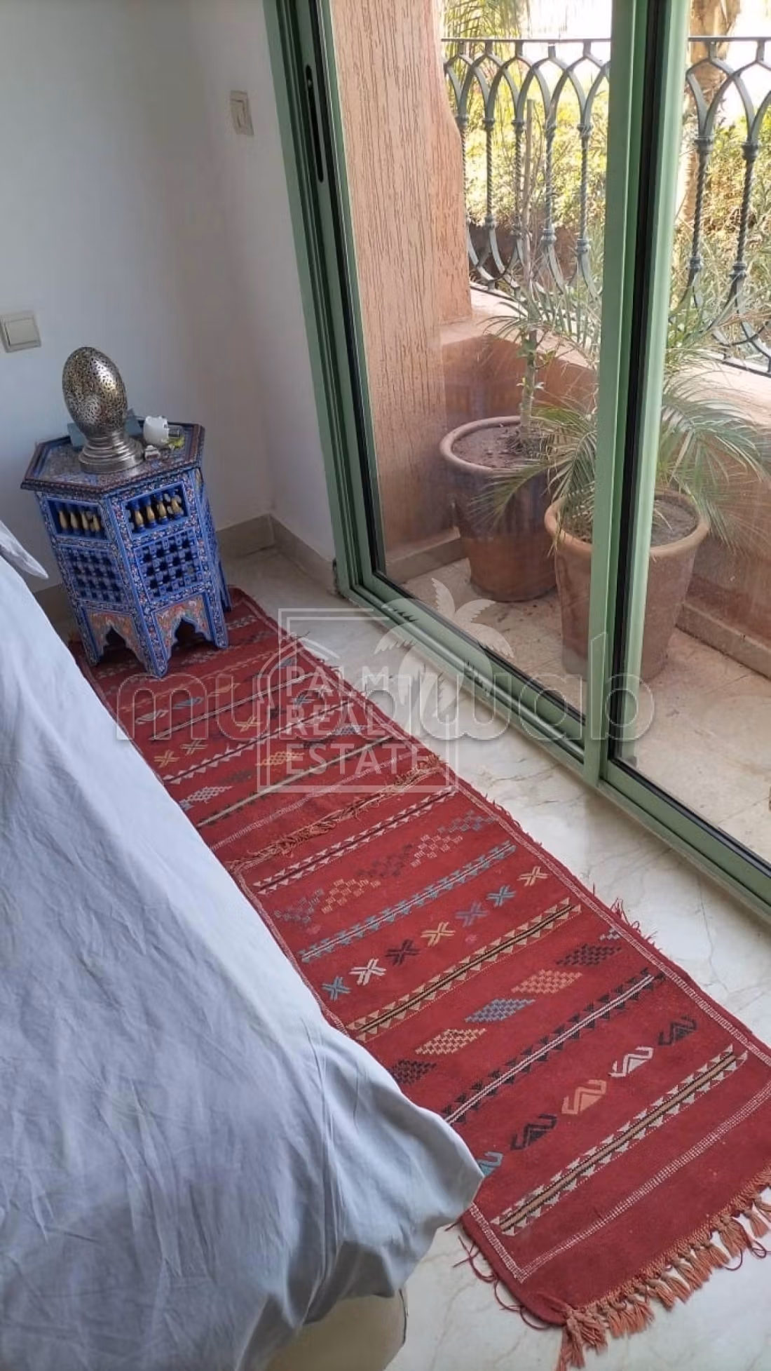 Appartamento da acquistare a Agdal. 2 camere. Terrazzo e giardino