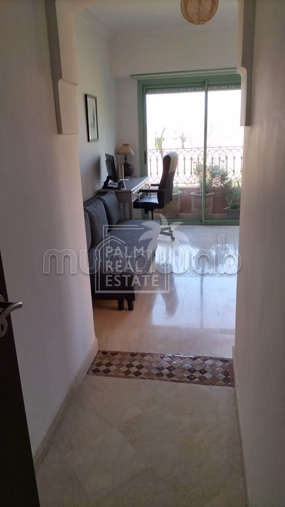 Appartamento da acquistare a Agdal. 2 camere. Terrazzo e giardino