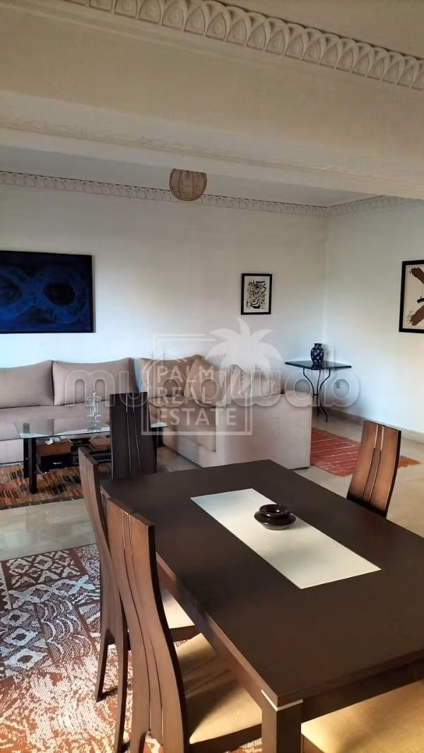 Appartamento da acquistare a Agdal. 2 camere. Terrazzo e giardino