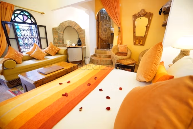 Riad à la vente à Medina. Surface totale 544 m². Bien meublé