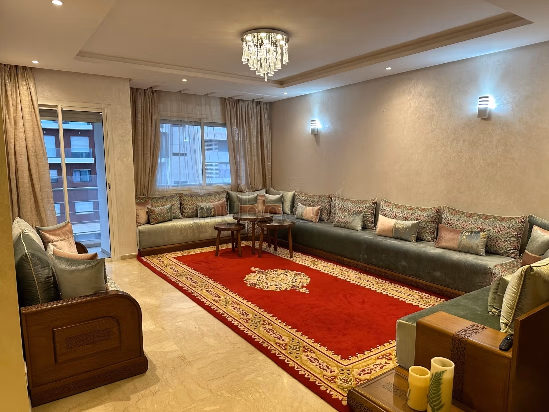 Appartement meublé de 3 chambres à prestigia