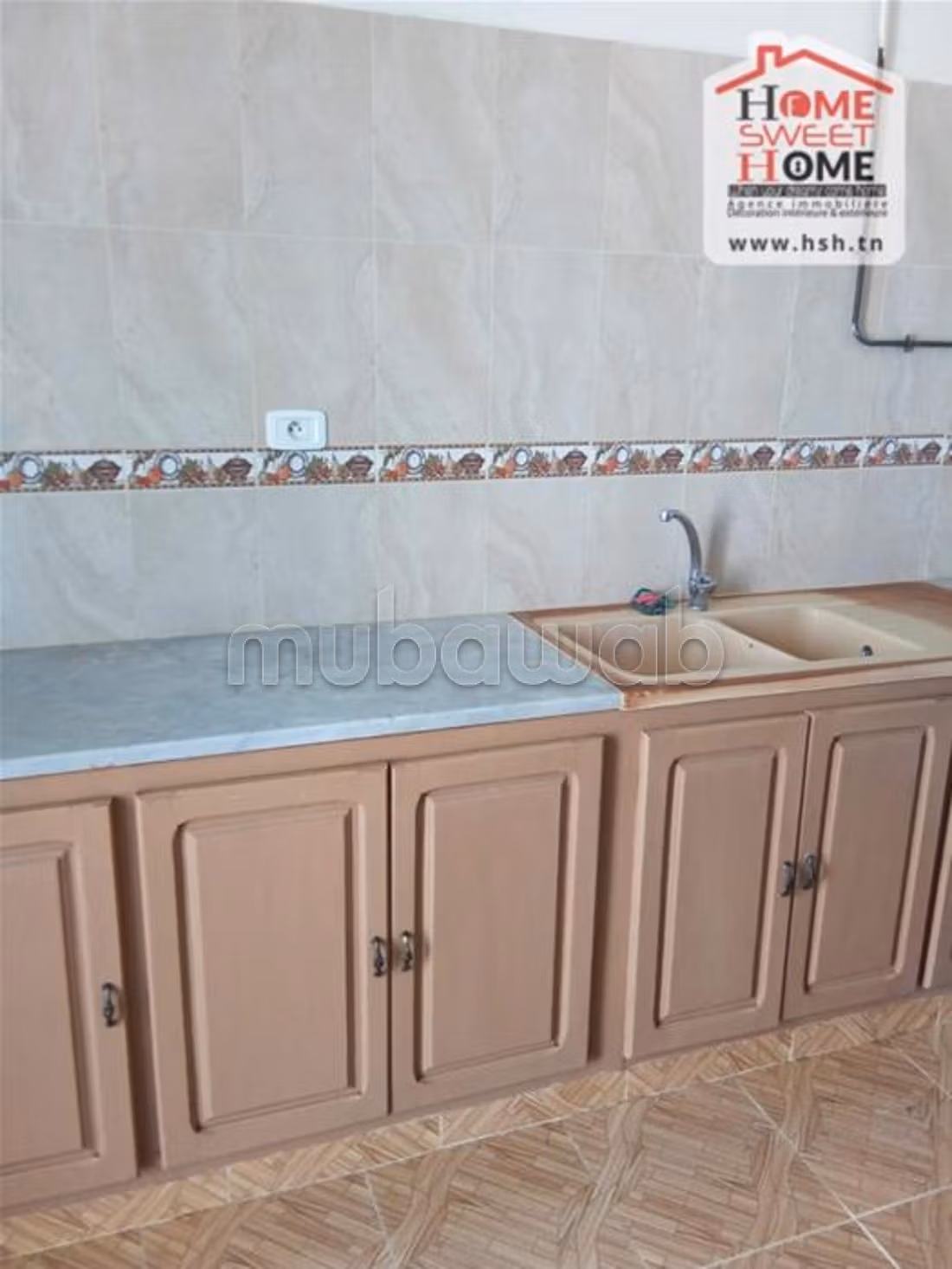 RDC de villa S3 Said à vendre au Kram Est