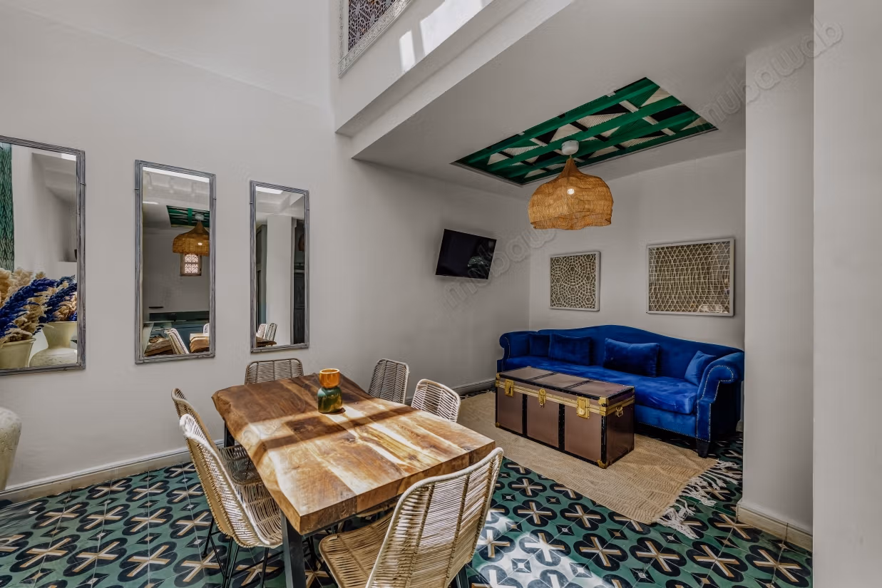 Superb riad for sale in Sidi Bou Amar. 4 large rooms. Fitted kitchen