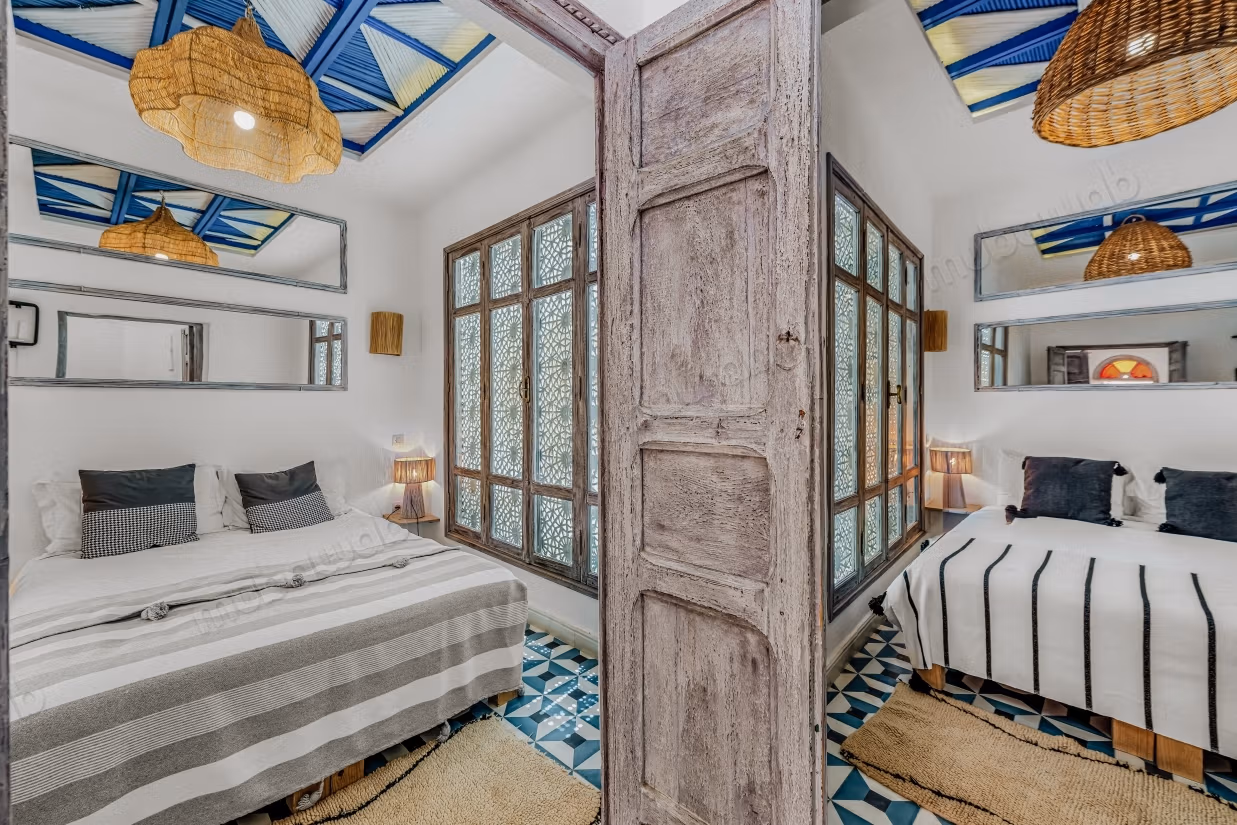 Superb riad for sale in Sidi Bou Amar. 4 large rooms. Fitted kitchen