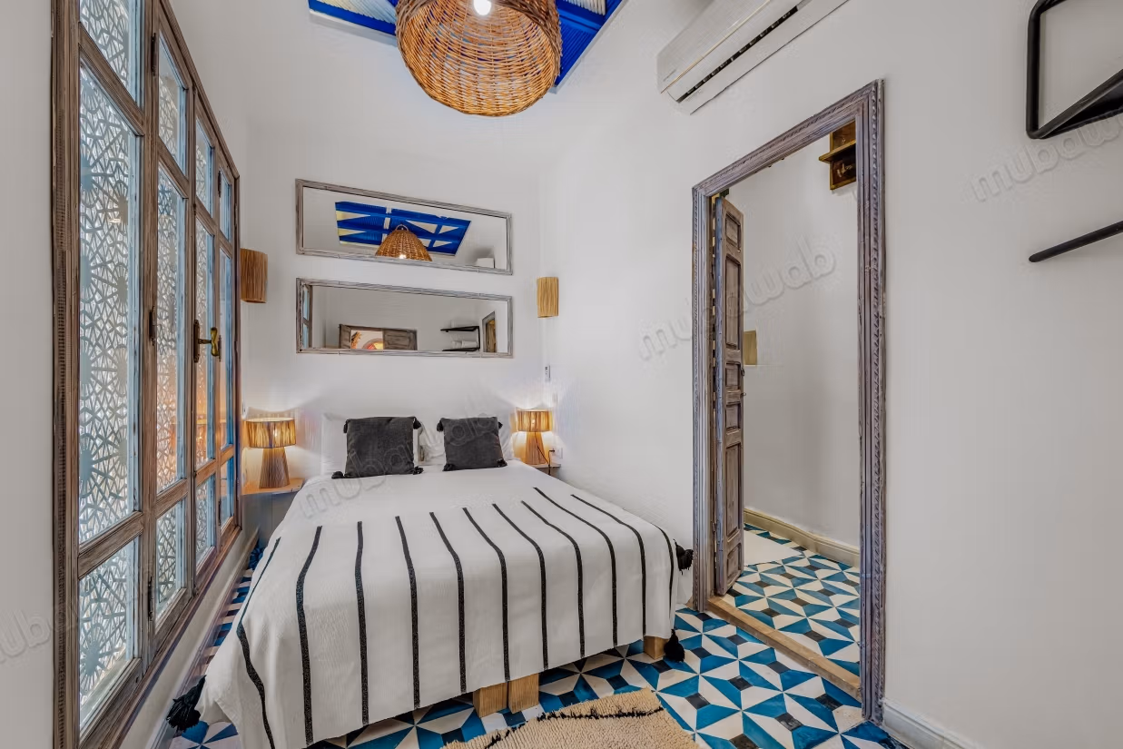 Superb riad for sale in Sidi Bou Amar. 4 large rooms. Fitted kitchen