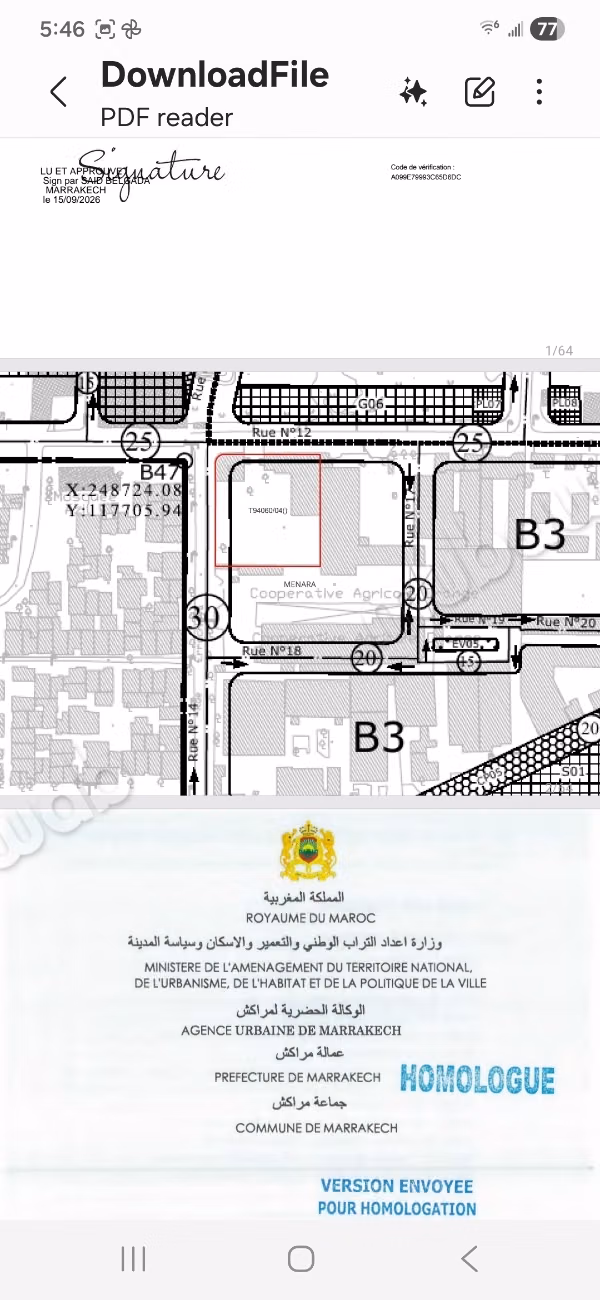 Vendita terreno a Azli. Superficie di 5073 m²
