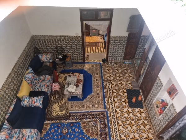 Riad à rénover quartier bab dekkala superficie 93m malkia