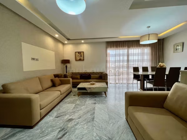 Apartment to purchase in Sahloul. 3 beautiful rooms. Caretaker service available, General air conditioning