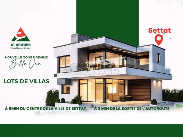 Très beau terrain à vendre à Settat