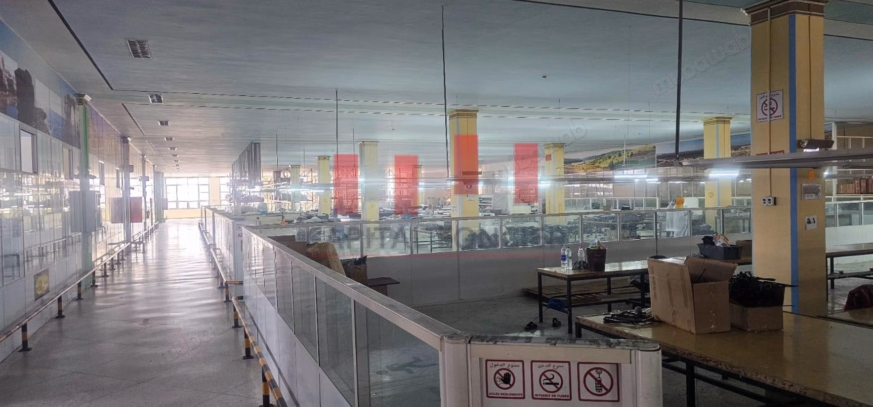 Exclusivité Unité industrielle de 5.700 m2 en étage avec 2 montes charges a la location idéal pour activité de production ou stockage