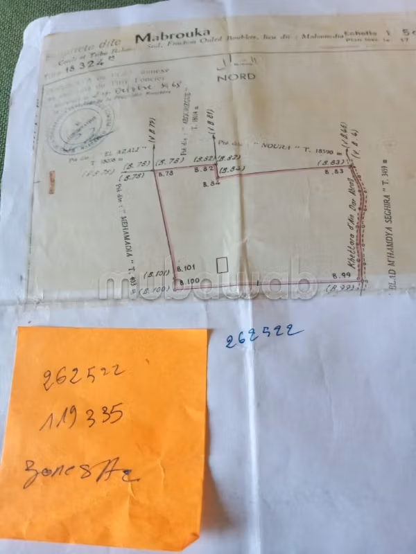 Nu kopen: land in Route de Fez. Oppervlakte 92770 m²
