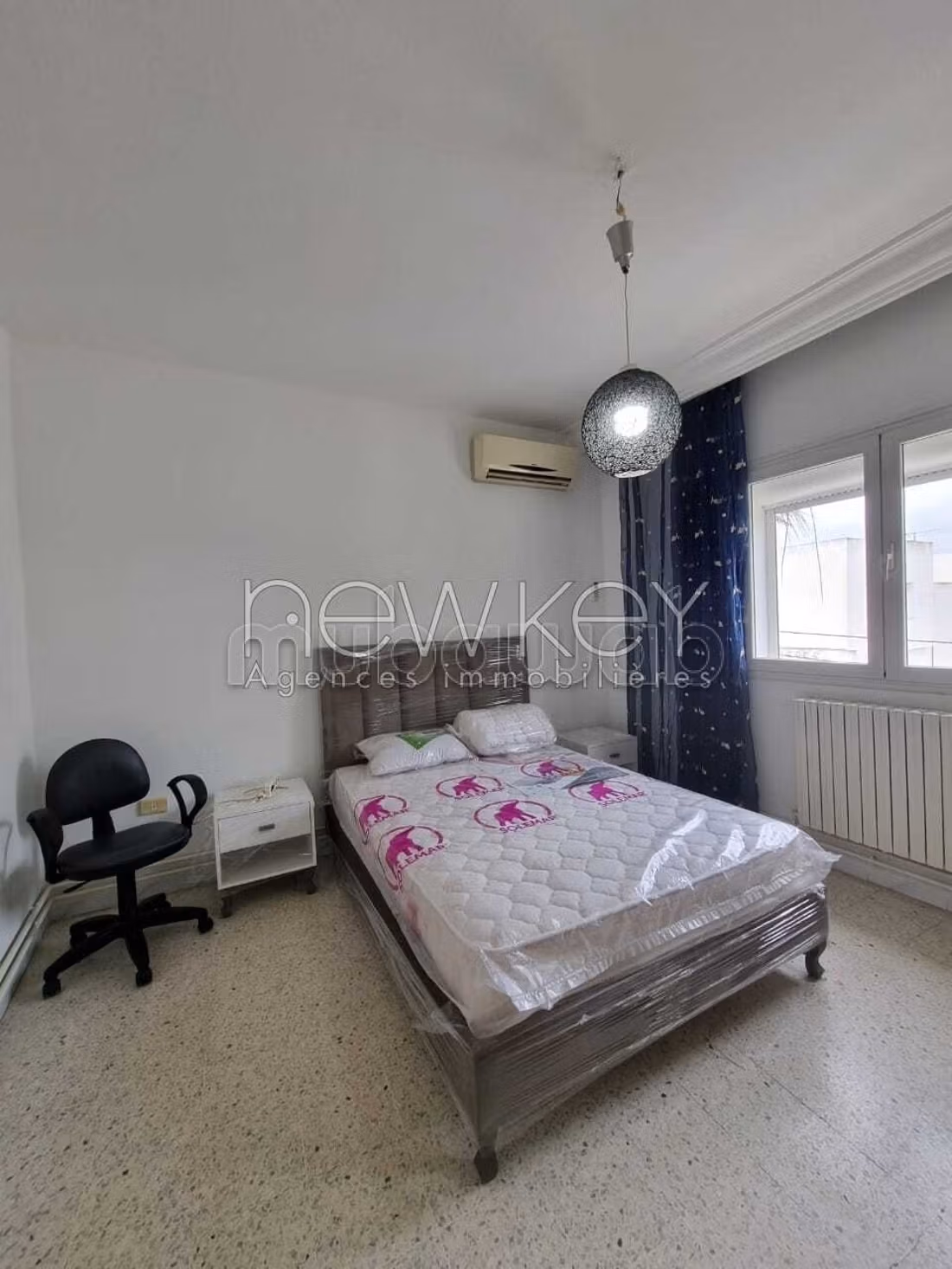 Etage de villa meublé S2 à Gammarth