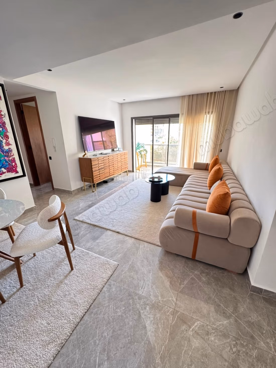Appartement meublé haut standing 3 chambres à CFC