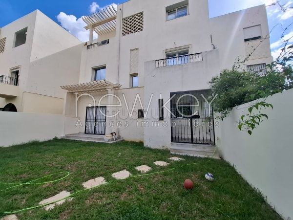 Duplex S3 avec Jardin à La Soukra