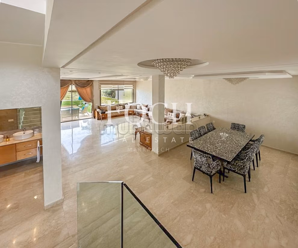 Villa en front golf
