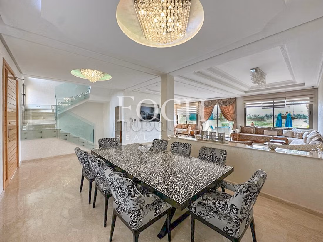 Villa en front golf