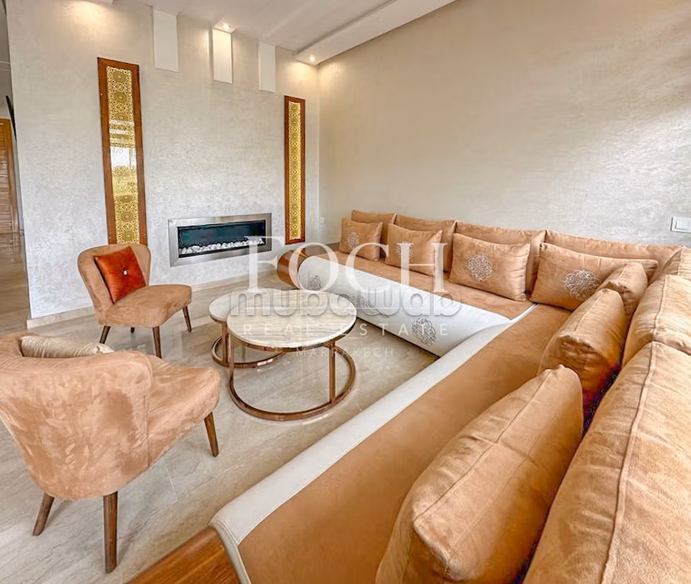 Villa en front golf