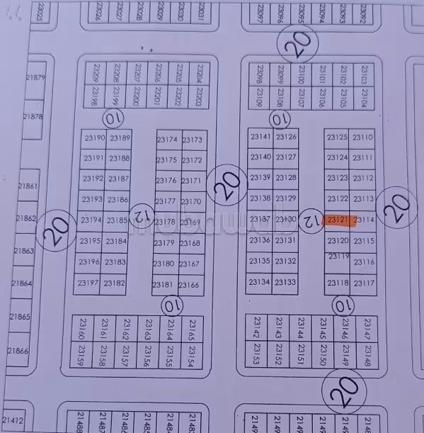Terreno en venta en Al Massira. Área total 120 m²