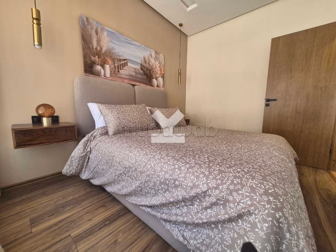 Huurappartementen beschikbaar in Casablanca Finance City. Totale oppervlakte 46 m². Volledig gemeubileerd