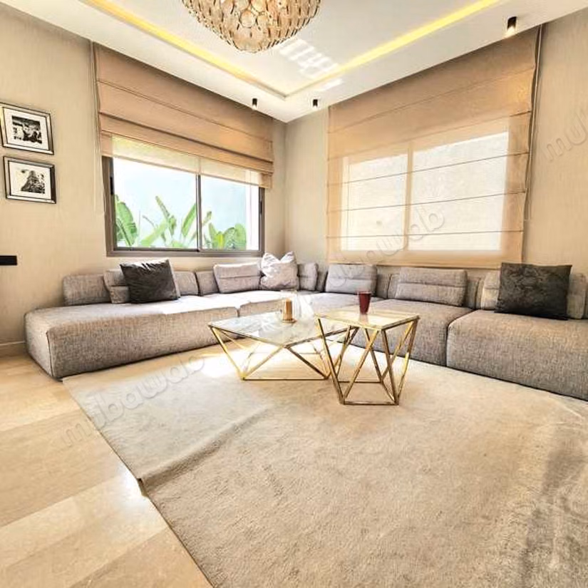 Luxury Villa for sale in Bouskoura Ville. 4 lovely rooms. Green areas, Parking spaces for cars
