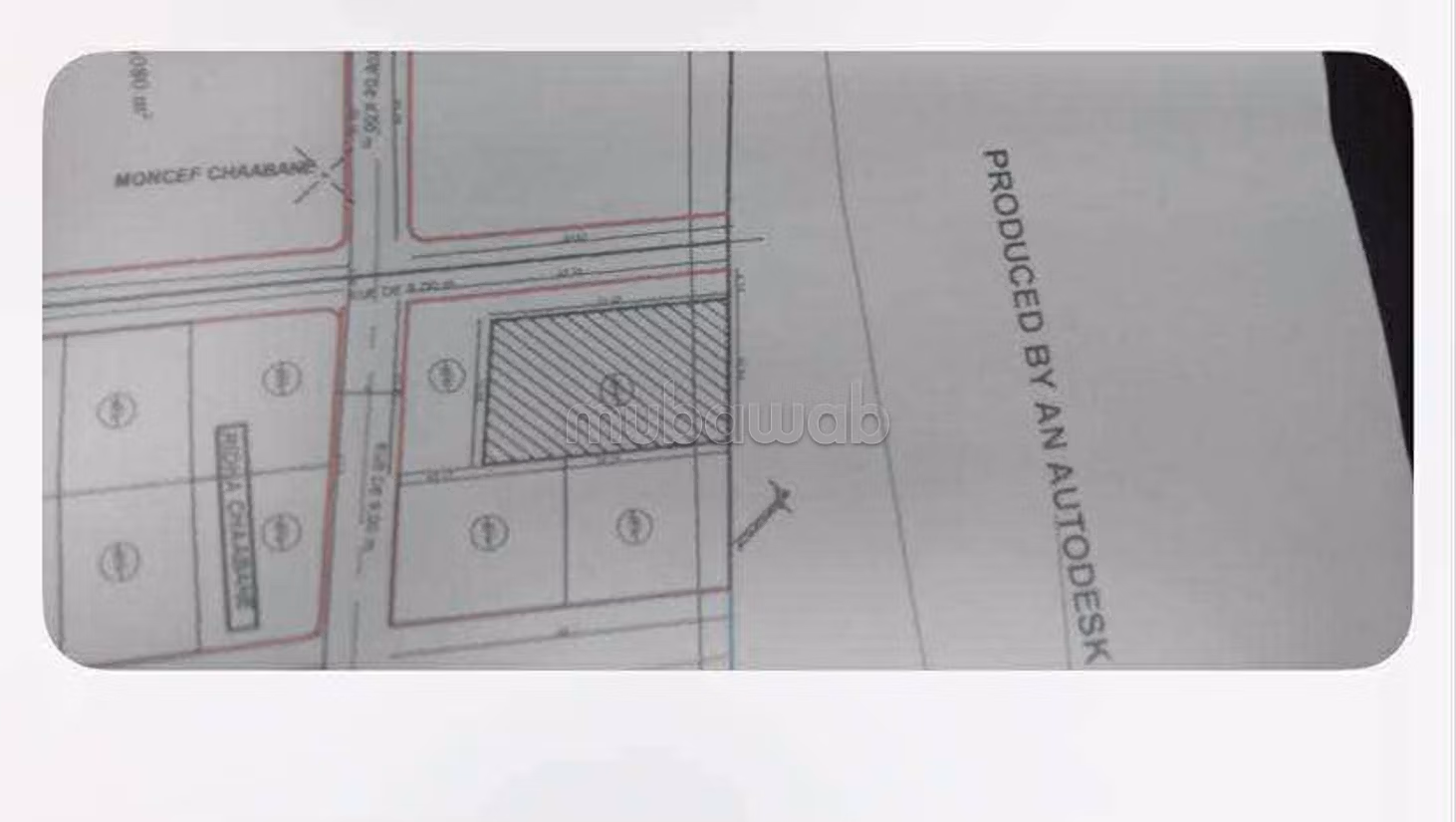 Lot de terrain de 1000m2 à lebna plage
