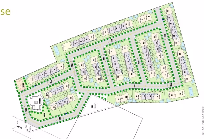 Nu kopen: land. Totale oppervlakte 39767 m²