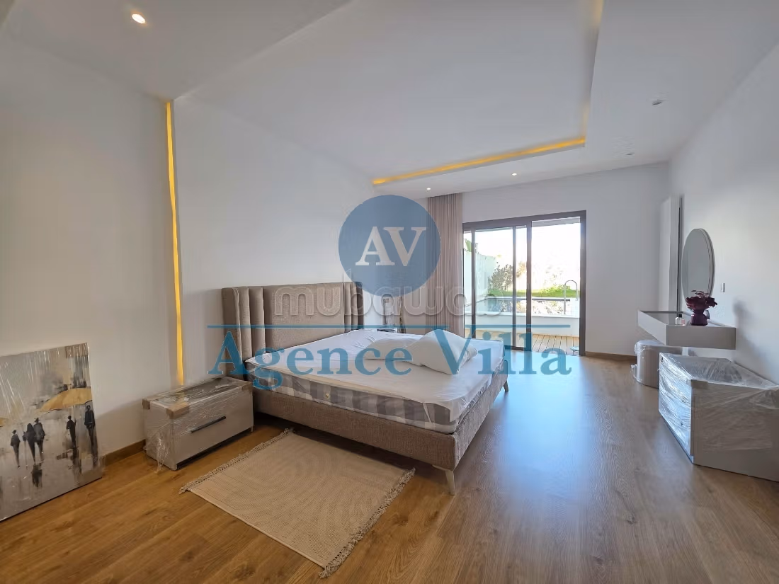 Un appartement neuf meublé à gammarth