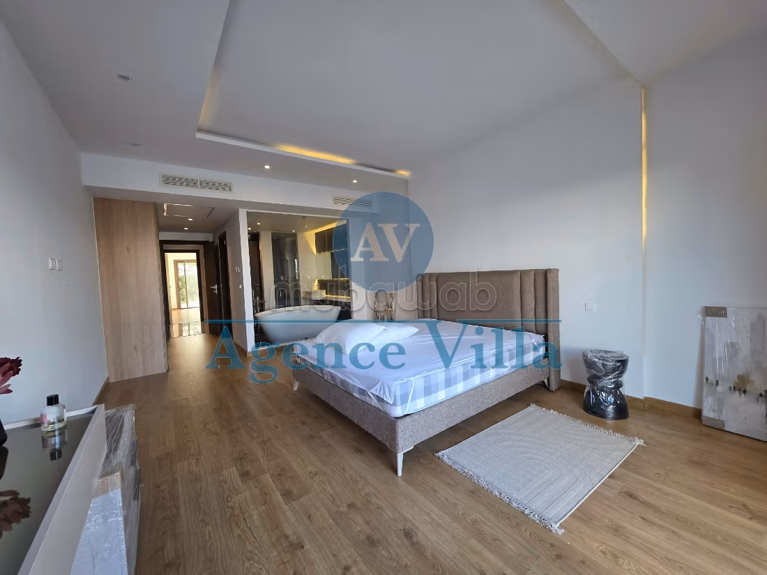 Un appartement neuf meublé à gammarth
