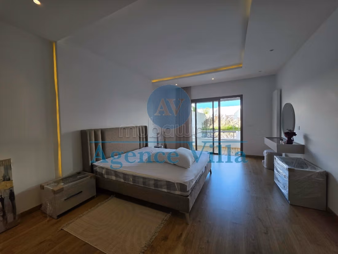 Un appartement neuf meublé à gammarth