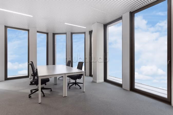 Comodo ufficio in affitto a Alsace Lorraine. Superficie totale 15 m². Condizionatore e servizio di conciergerie