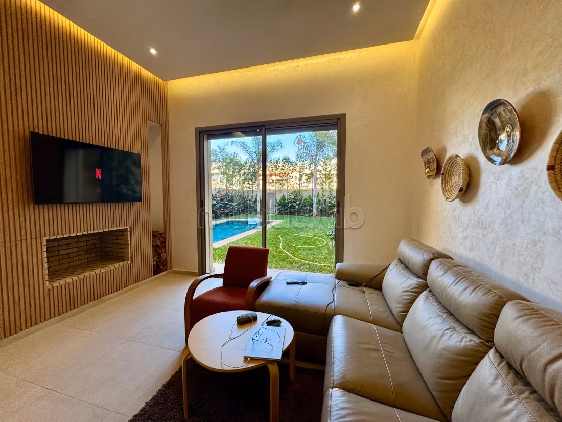 Villa contemporaine 3 chambres avec piscine