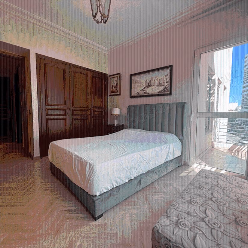 Apartment for sale in Maârif. Dimension 205 m². Lift and garage