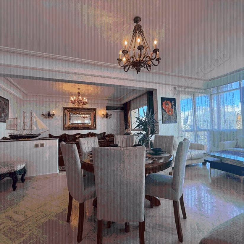 Apartment for sale in Maârif. Dimension 205 m². Lift and garage