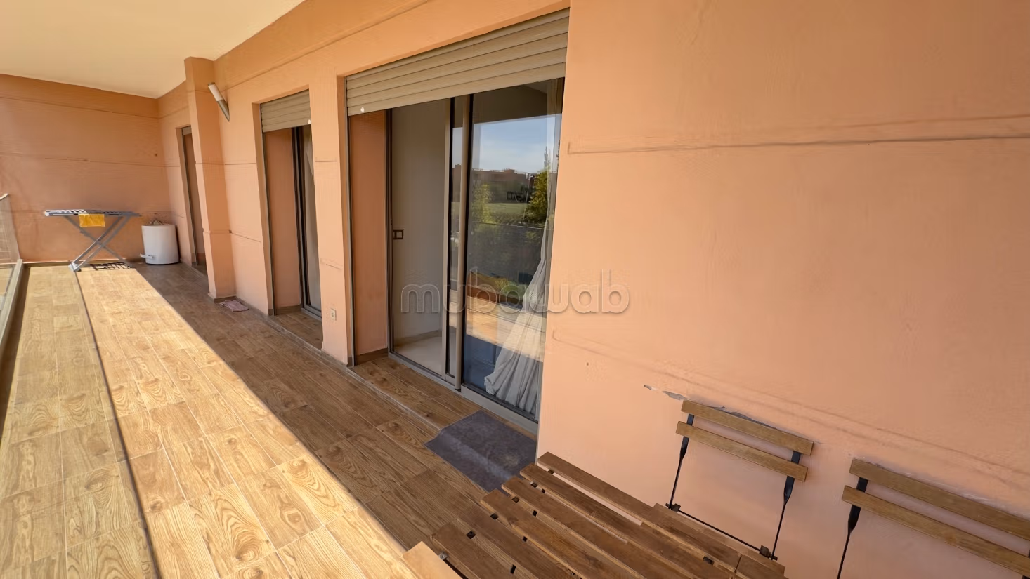 Affitto di un bellissimo appartamento a Route Casablanca. Superficie di 86 m². Arredato
