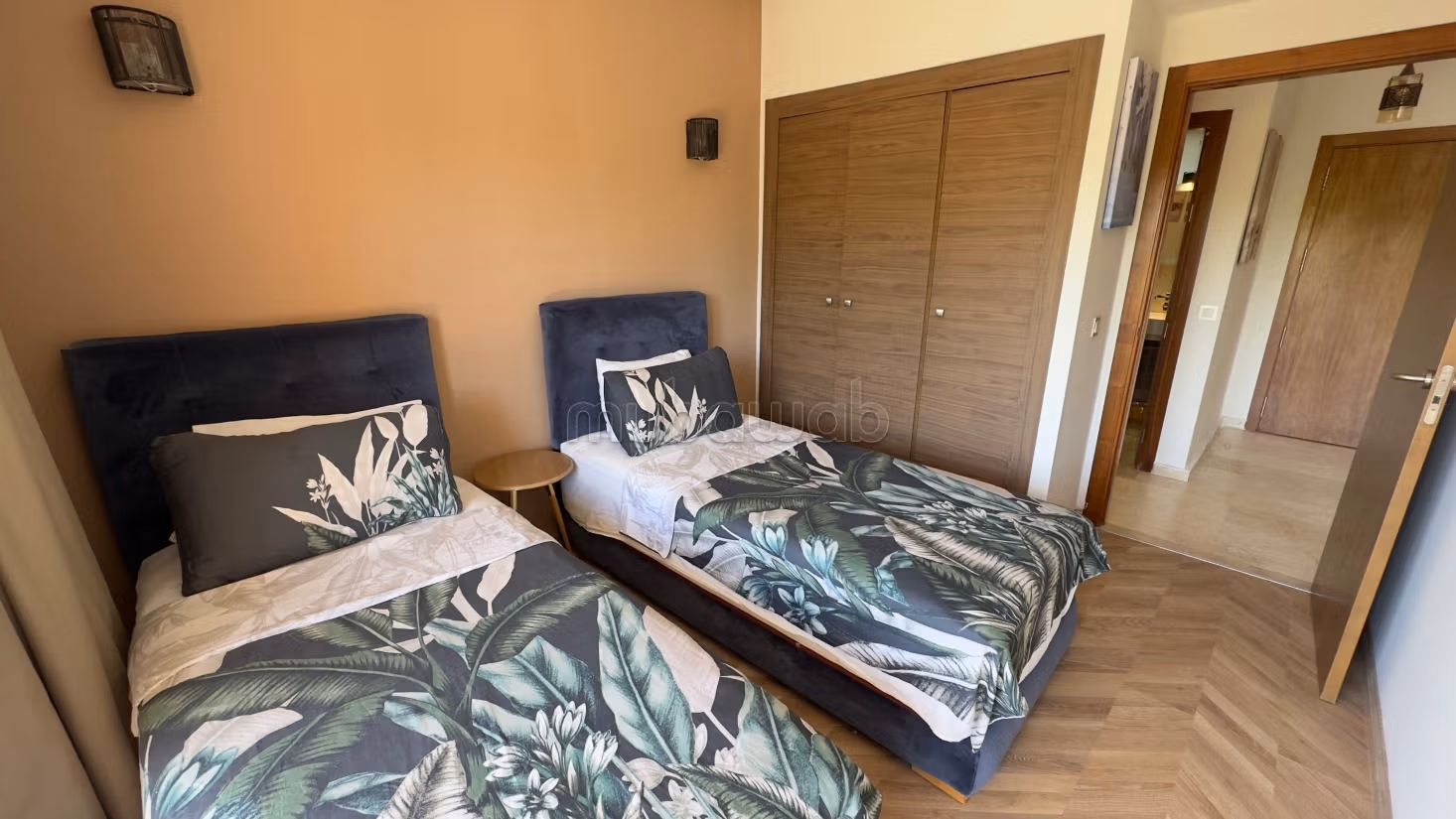 Affitto di un bellissimo appartamento a Route Casablanca. Superficie di 86 m². Arredato