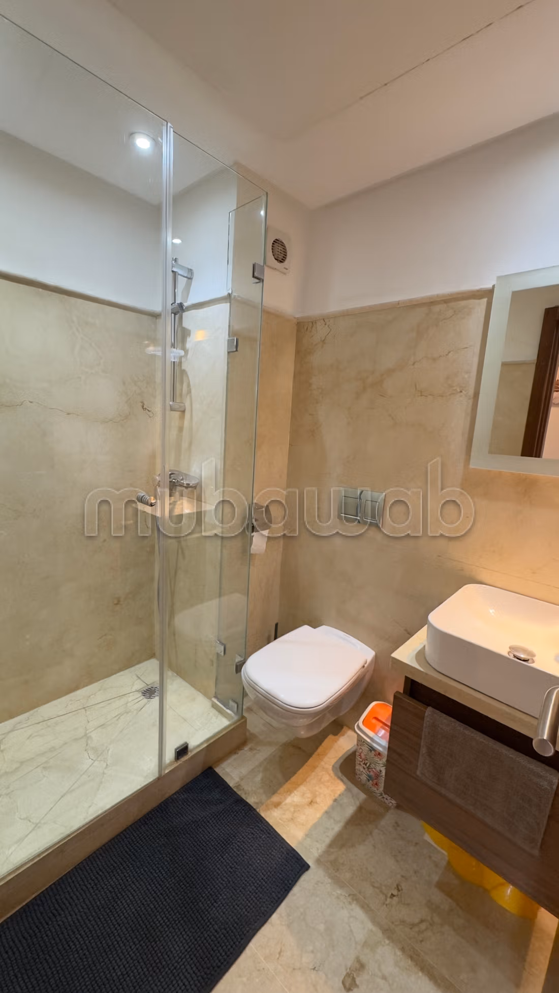 Affitto di un bellissimo appartamento a Route Casablanca. Superficie di 86 m². Arredato