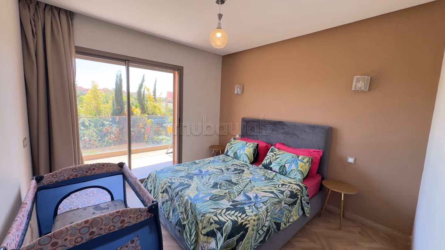 Affitto di un bellissimo appartamento a Route Casablanca. Superficie di 86 m². Arredato