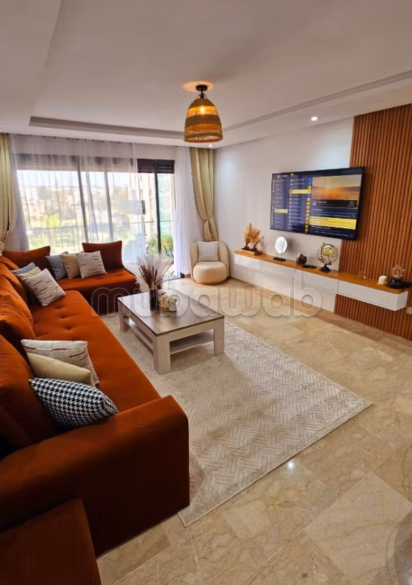 Te huur: appartementen in Agdal. 3 Ruimtes. Terras en lift