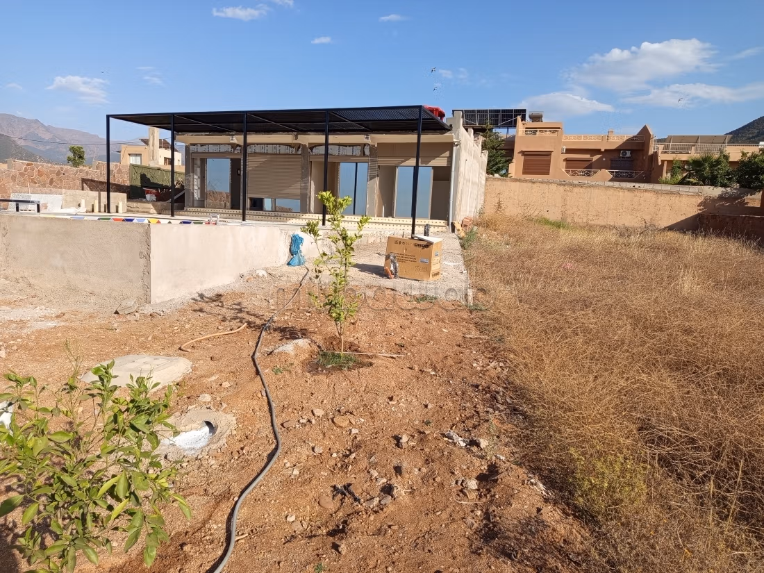 Céde Villa titré sur OURIKA terrain 600M² Km 34 de