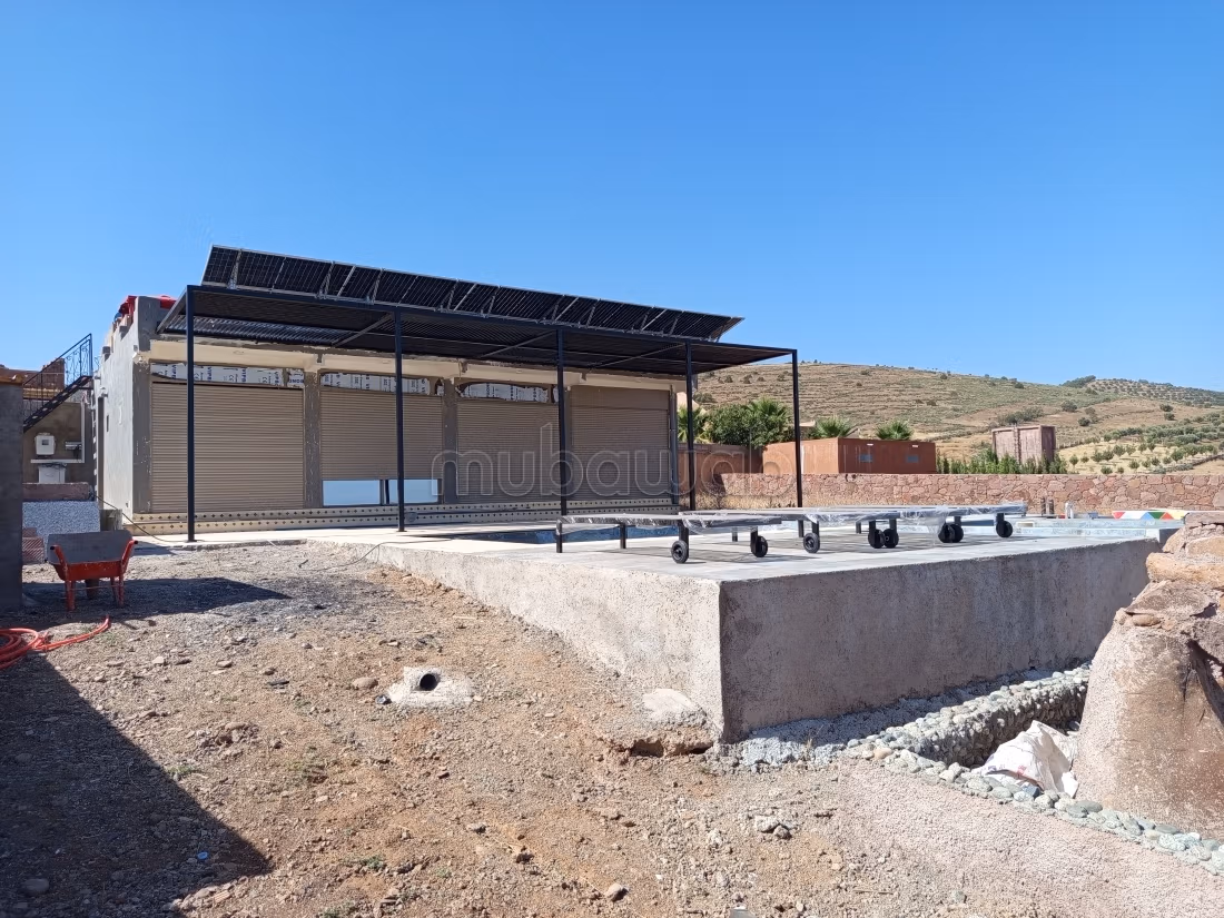 Céde Villa titré sur OURIKA terrain 600M² Km 34 de