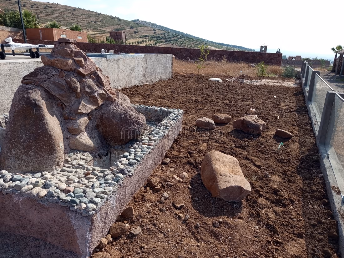 Céde Villa titré sur OURIKA terrain 600M² Km 34 de