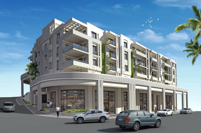 Appartement à vendre à Les Jardins d'El Menzah 2. Superficie 211 m²