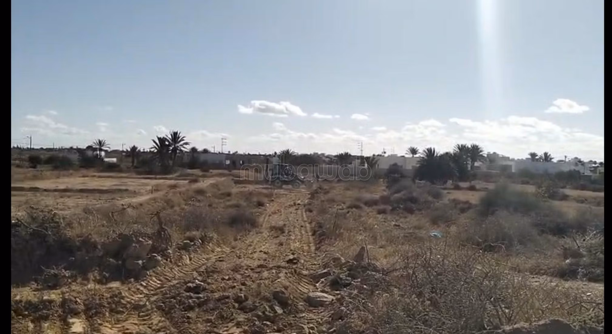 Land for purchase in Kerkenah. Surface area 1250 m²