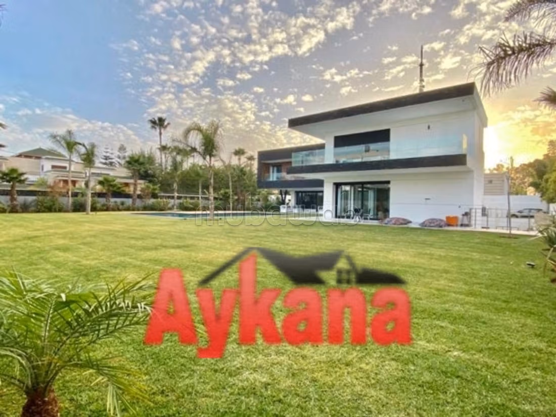 Vendita villa di lusso a Souissi. 5 belle camere da letto. Piscina e aria condizionata