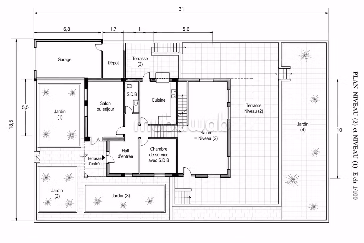 Villa belle architecture