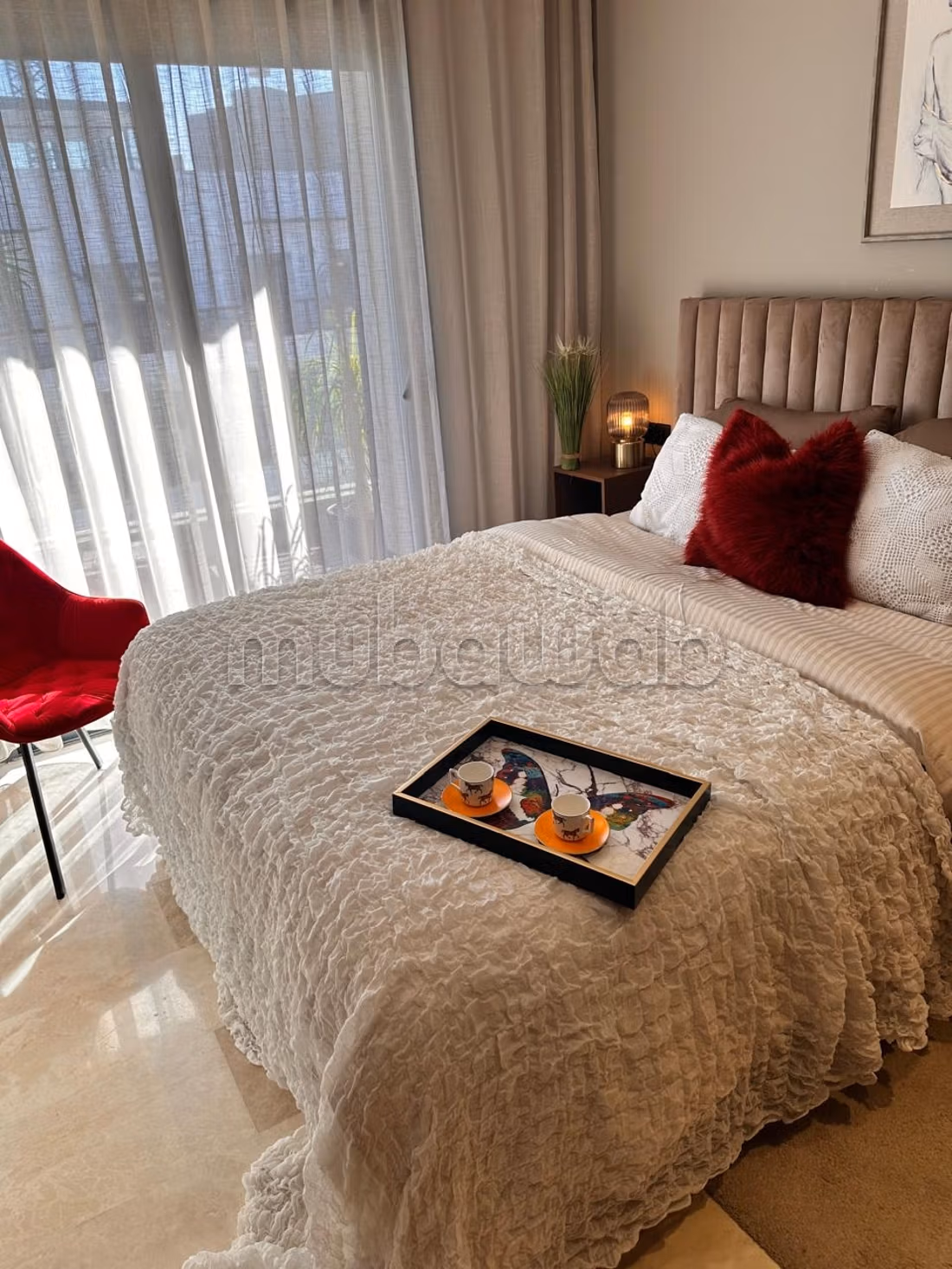 Apt 59m au quatrième étage, location à l’année — 2