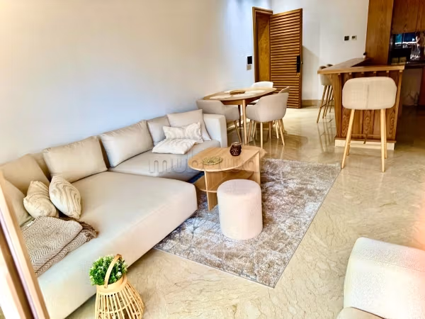 Huurappartementen beschikbaar in Casablanca Finance City. 3 Slaapkamers. Gemeubileerd